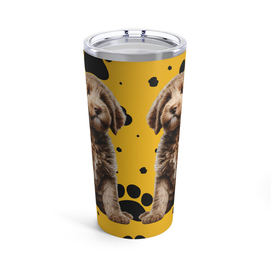 Premium Yellow Fur Tumbler